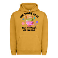 Pigment Peanut Butter too many kids not enough caffeine Urban Hoodie - JahusDesignShop