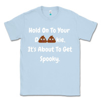 Dusty Blue spooky halloween women and children Classic Tee - maiPhamDesign
