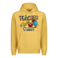 Antique Gold Teacher Calus Premium Hoodie - CowhideDigitalArt