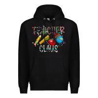 Black Teacher Calus Premium Hoodie - CowhideDigitalArt