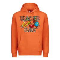 Carrot Teacher Calus Premium Hoodie - CowhideDigitalArt