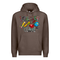 Coffee Teacher Calus Premium Hoodie - CowhideDigitalArt