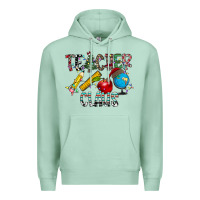 Seafoam Teacher Calus Premium Hoodie - CowhideDigitalArt
