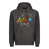 Smoke Teacher Calus Premium Hoodie - CowhideDigitalArt