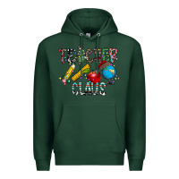 Sports Green Teacher Calus Premium Hoodie - CowhideDigitalArt