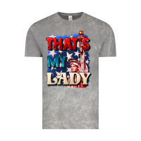 Cloud Rock Thats my lady 4th of july Vintage Tee - CowGirlArtShop