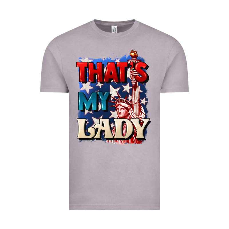Thats My Lady 4th Of July Vintage Tee by CowGirlArtShop | Teevron