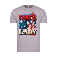 Vintage Zinc Thats my lady 4th of july Vintage Tee - CowGirlArtShop