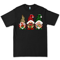 Black Christmas gnomes Premium Tee - NancyCooperArtShop