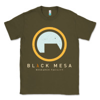 Army Green Black Mesa Research Facility T-Shirt Classic Tee - maiPhamDesign