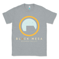 Heather Grey Black Mesa Research Facility T-Shirt Classic Tee - maiPhamDesign