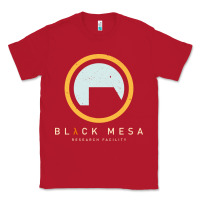 Red Black Mesa Research Facility T-Shirt Classic Tee - maiPhamDesign