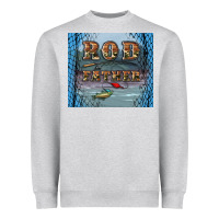 Heather Grey rod father Heavyweight Sweatshirt - Artiststas