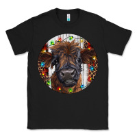 Black Western Christmas Calf Classic Tee - RanaPortraitStore
