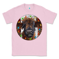 Bubblegum Pink Western Christmas Calf Classic Tee - RanaPortraitStore
