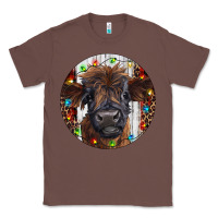 Chestnut Western Christmas Calf Classic Tee - RanaPortraitStore