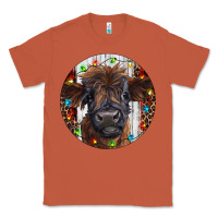 Copper Western Christmas Calf Classic Tee - RanaPortraitStore