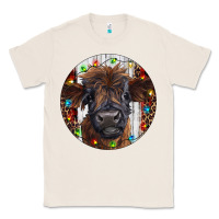 Natural Western Christmas Calf Classic Tee - RanaPortraitStore