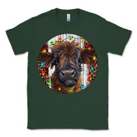 Sports Green Western Christmas Calf Classic Tee - RanaPortraitStore