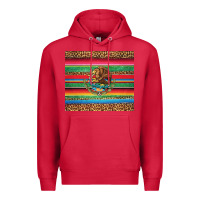 Cardinal serape leopard mexican Premium Hoodie - Jasminsmagicworld