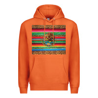 Carrot serape leopard mexican Premium Hoodie - Jasminsmagicworld