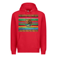 Red serape leopard mexican Premium Hoodie - Jasminsmagicworld