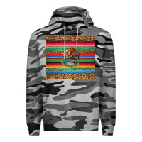 Slate Camo serape leopard mexican Premium Hoodie - Jasminsmagicworld