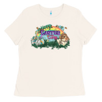 Bone Happy Easter Day rainbow Ladies Tee - HowdyJamesFarm