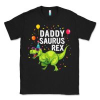 Black Mens Daddysaurus T Rex Dinosaur Daddy Family Matching Gifts Idea Classic Tee - maiPhamDesign