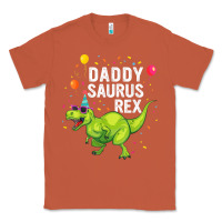 Copper Mens Daddysaurus T Rex Dinosaur Daddy Family Matching Gifts Idea Classic Tee - maiPhamDesign