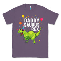 Lavender Mens Daddysaurus T Rex Dinosaur Daddy Family Matching Gifts Idea Classic Tee - maiPhamDesign