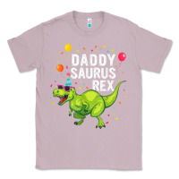 Lilac Mens Daddysaurus T Rex Dinosaur Daddy Family Matching Gifts Idea Classic Tee - maiPhamDesign