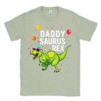 Matcha Mens Daddysaurus T Rex Dinosaur Daddy Family Matching Gifts Idea Classic Tee - maiPhamDesign