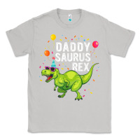 Moon Dust Mens Daddysaurus T Rex Dinosaur Daddy Family Matching Gifts Idea Classic Tee - maiPhamDesign