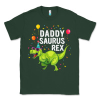Sports Green Mens Daddysaurus T Rex Dinosaur Daddy Family Matching Gifts Idea Classic Tee - maiPhamDesign
