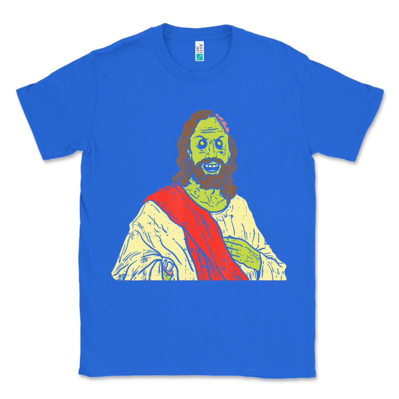 Zombie Jesus Halloween Costume Christian Christ Classic Tee by maiPhamDesign | Teevron