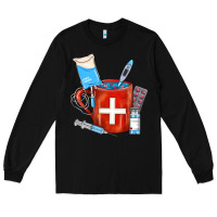 Black Nurse Coffee Mug Long Sleeve Tee - FaDigitalArtStudio