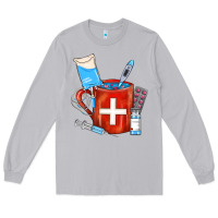 Moon Dust Nurse Coffee Mug Long Sleeve Tee - FaDigitalArtStudio