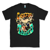 Black Can't be tamed cow Classic Tee - HowdyJamesFarm