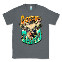 Charcoal Heather Can't be tamed cow Classic Tee - HowdyJamesFarm