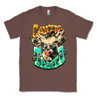 Chestnut Can't be tamed cow Classic Tee - HowdyJamesFarm