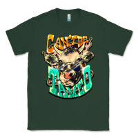 Sports Green Can't be tamed cow Classic Tee - HowdyJamesFarm