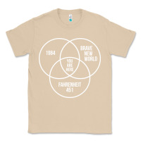 Mushroom 1984 Brave New World Fahrenheit 451 Conspiracy T-Shirt Classic Tee - maiPhamDesign