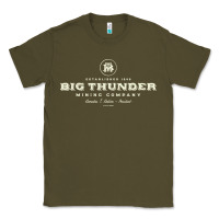 Army Green Big Thunder Mining Company - Theme Park Series T-Shirt Classic Tee - maiPhamDesign