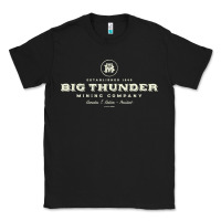 Black Big Thunder Mining Company - Theme Park Series T-Shirt Classic Tee - maiPhamDesign