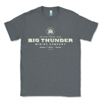 Charcoal Heather Big Thunder Mining Company - Theme Park Series T-Shirt Classic Tee - maiPhamDesign
