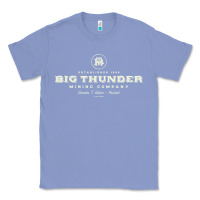 Colony Blue Big Thunder Mining Company - Theme Park Series T-Shirt Classic Tee - maiPhamDesign