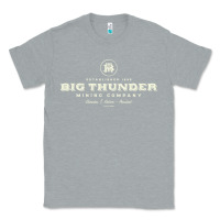 Heather Grey Big Thunder Mining Company - Theme Park Series T-Shirt Classic Tee - maiPhamDesign