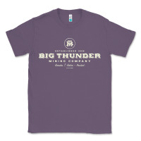 Lavender Big Thunder Mining Company - Theme Park Series T-Shirt Classic Tee - maiPhamDesign
