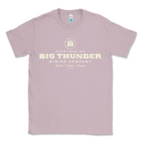Lilac Big Thunder Mining Company - Theme Park Series T-Shirt Classic Tee - maiPhamDesign